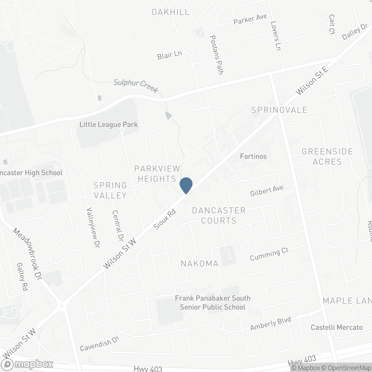 105 - 153 WILSON STREET W, Ancaster, Ontario L9G 1N4